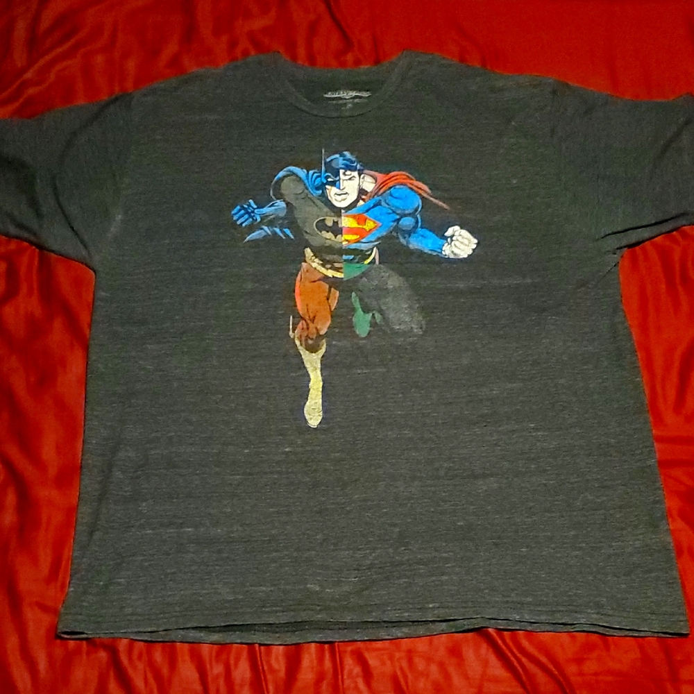 DC Comics Heathered Justice League T-Shirt